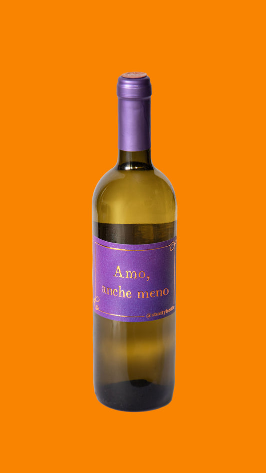 "Amo, anche meno" - Pinot Nero Vinificato in Bianco